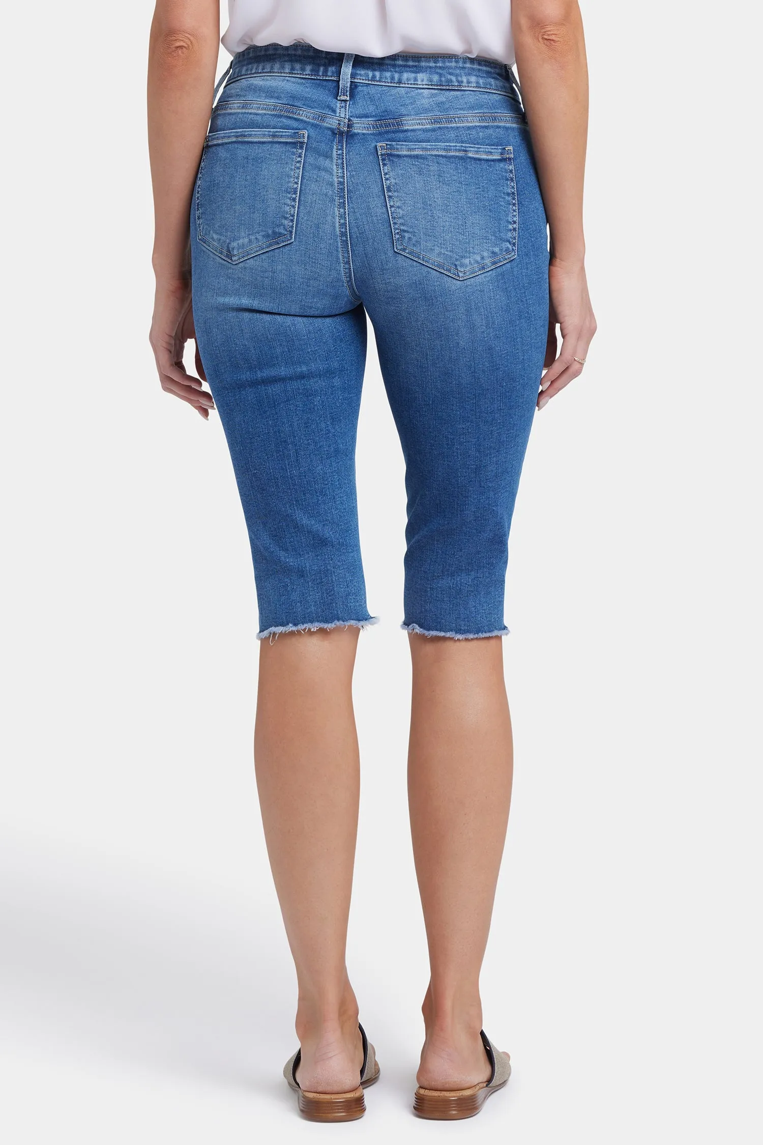 Sophie Bike Capri Jeans - Picasso Lake
