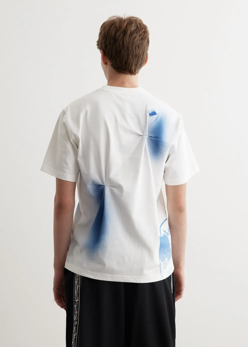 Spray Tuck Oversized T-Shirt