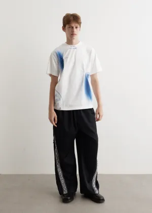 Spray Tuck Oversized T-Shirt