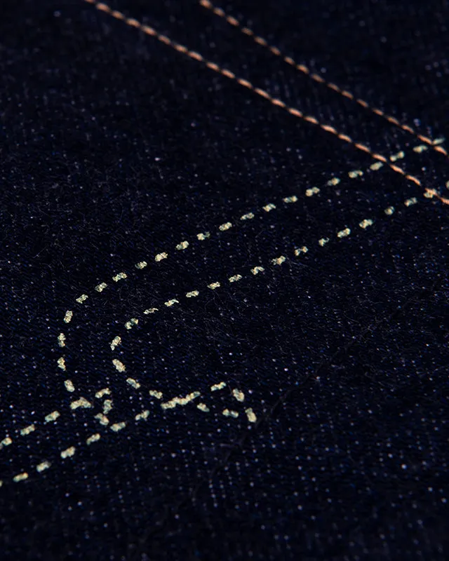Studio D'Artisan D1903 'Ishikawadai' 1940 WWII 13oz Loose Straight Selvedge Mens Jeans - Onewash