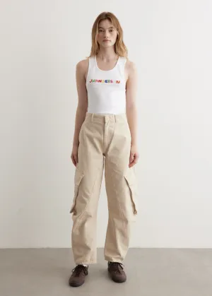 Twisted Cargo Trousers
