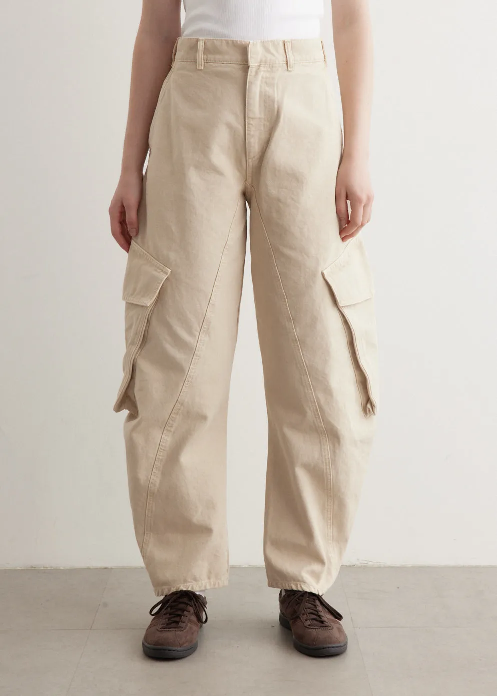 Twisted Cargo Trousers