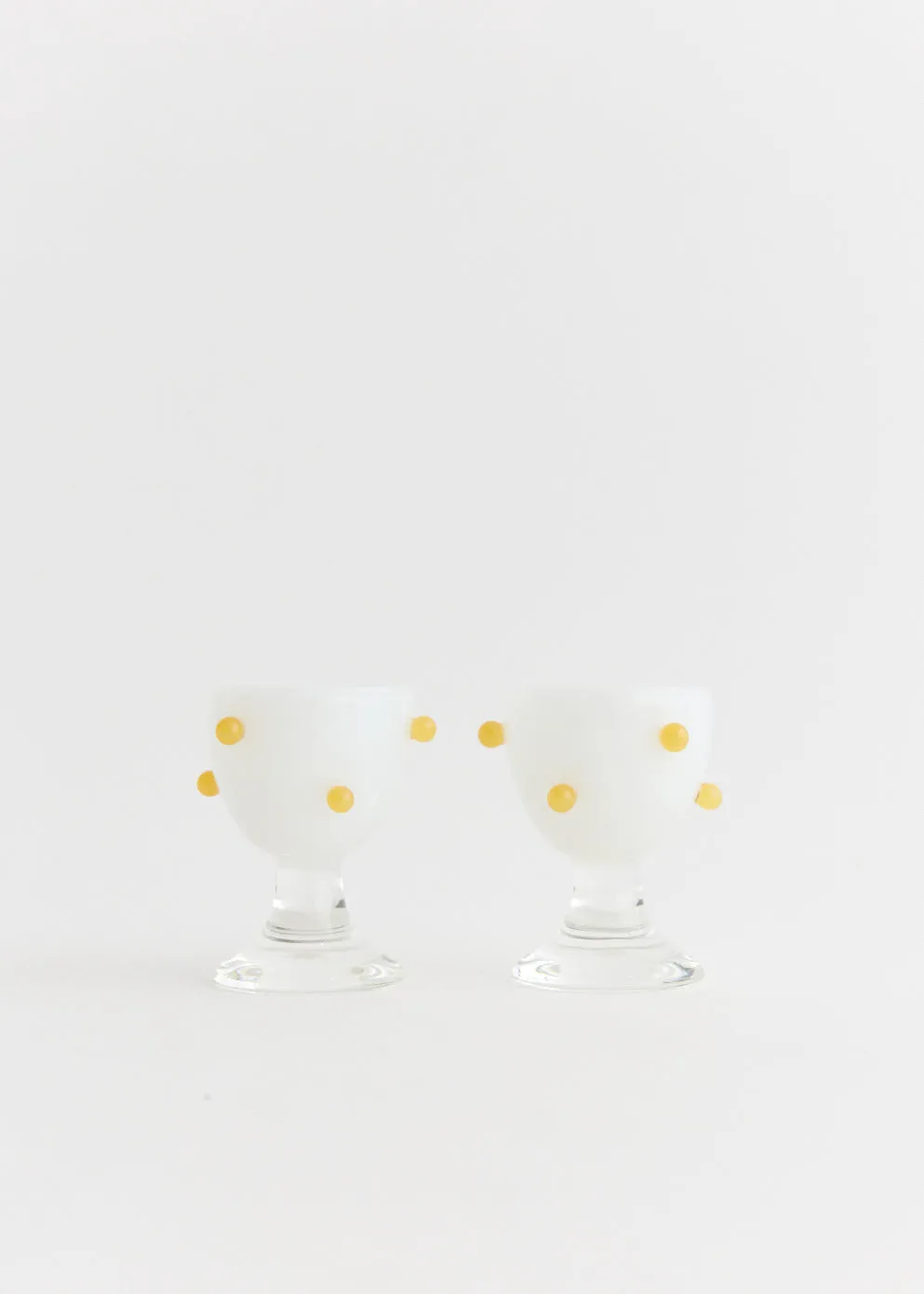 Two Pomponette Egg Cups