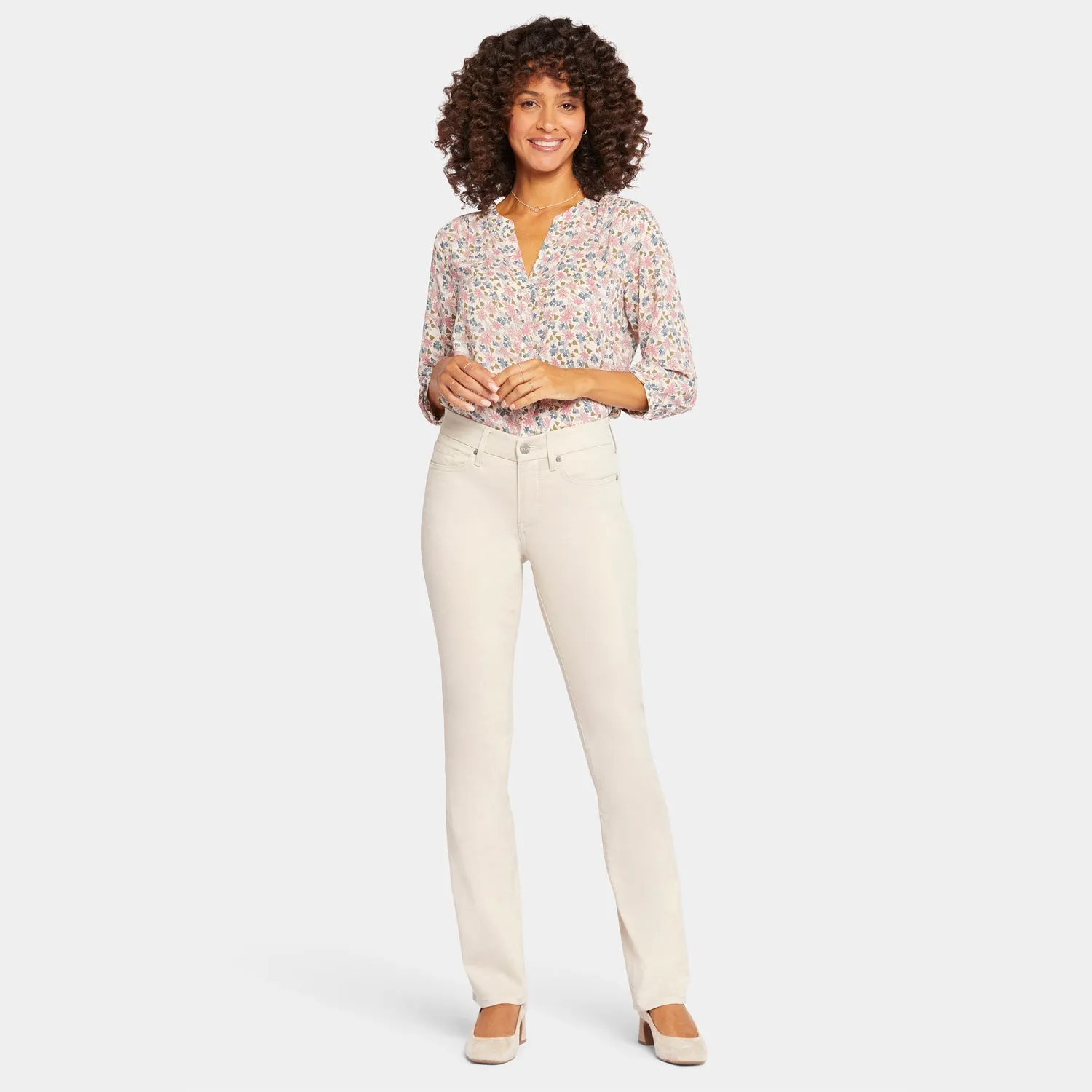 Waist-Match™ Marilyn Straight Jeans - Feather