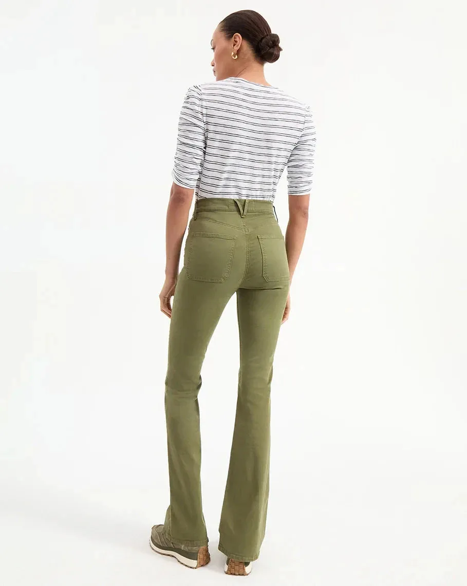 Waldorf Ruched-Tee Black/White
