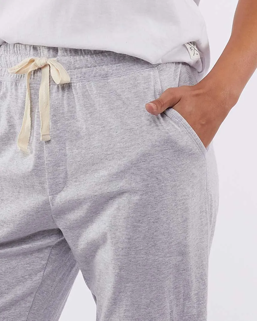 Wash Out Lounge Pants - Grey Marle
