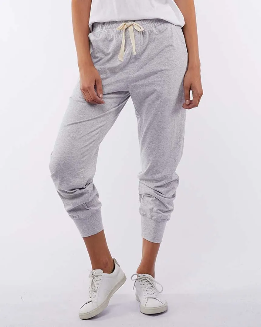 Wash Out Lounge Pants - Grey Marle