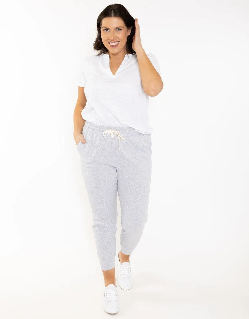 Wash Out Lounge Pants - Grey Marle