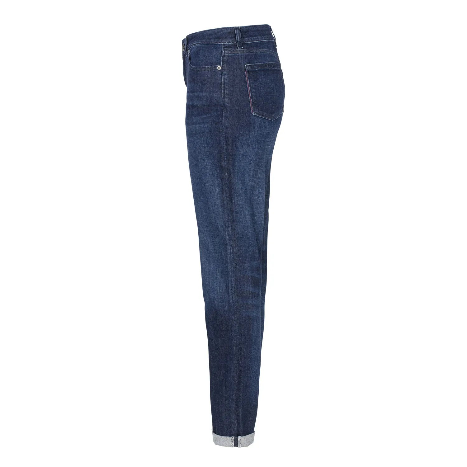 Womens Slim Tapered Cropped Jeans - Kyanos
