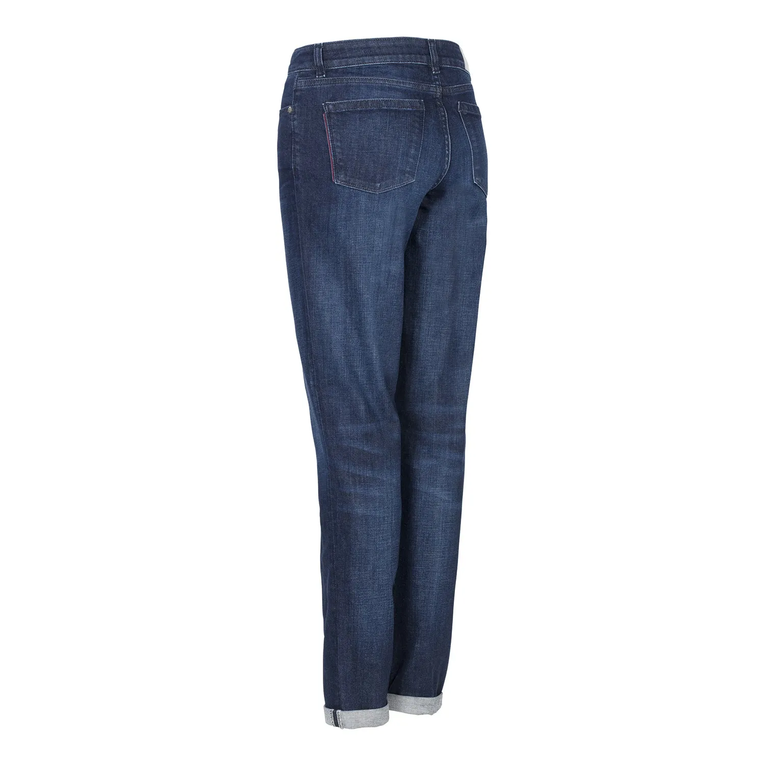 Womens Slim Tapered Cropped Jeans - Kyanos