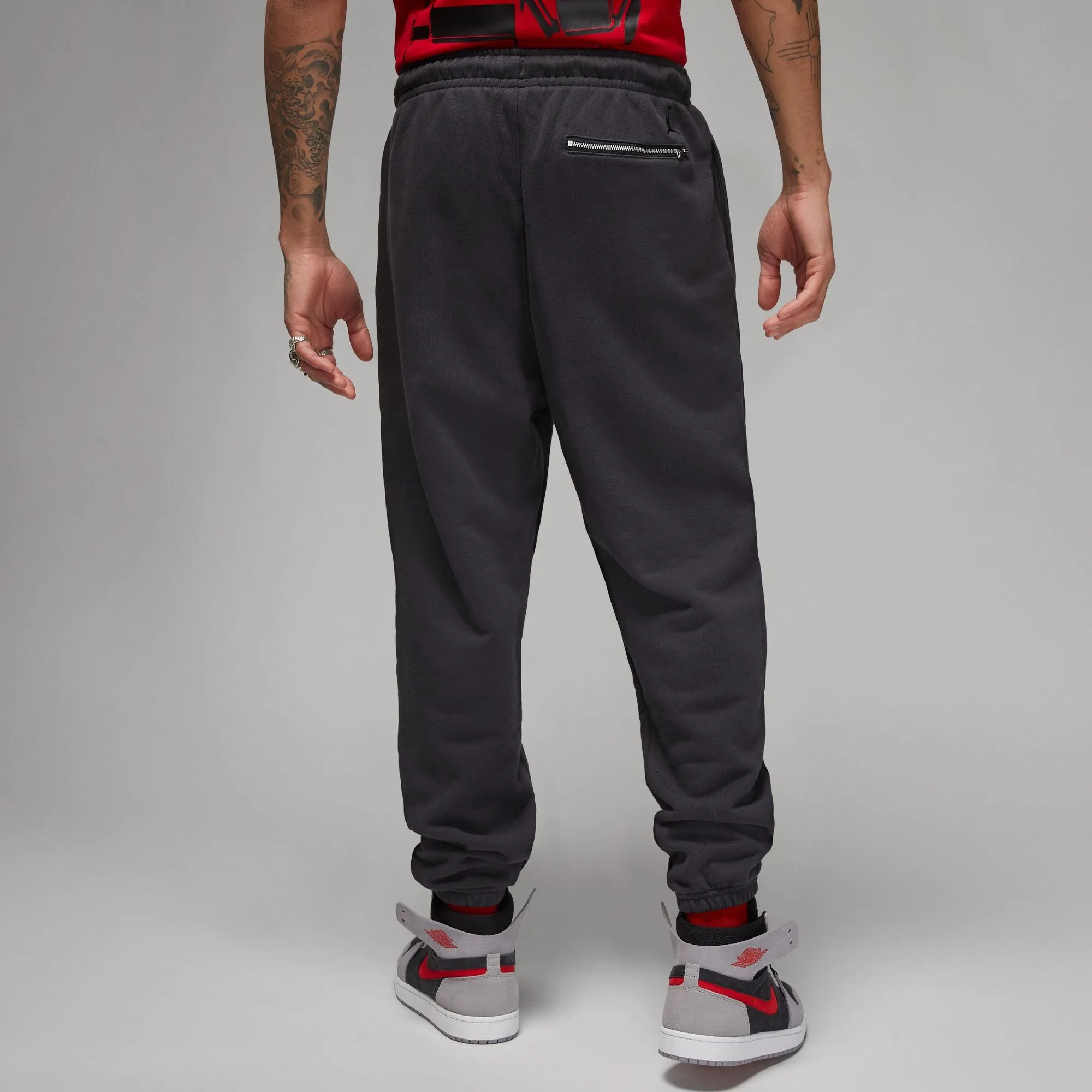WORDMARK FLEECE PANTS OFF NOIR